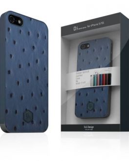 Etui do iPhone 5/5s/SE SLGDesign D3 IOL - niebieskie - zdjęcie główne