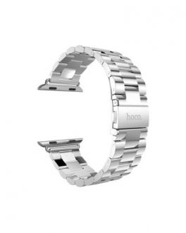 Bransoleta do Apple Watch 42/44mm Hococase ze stali nierdzewnej - srebrna - zdjęcie główne