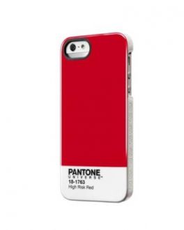 Etui do iPhone 5/5S/SE Case Scenario Pantone Universe Risk - czerwone - zdjęcie główne