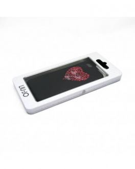 Etui do iPhone SE/5/5S Liu Jo Black Metal Case - białe - zdjęcie główne