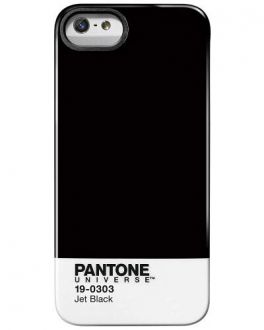 Etui do iPhone 5/5S/SE Case Scenario Pantone Universe JetBlack - czarne - zdjęcie główne