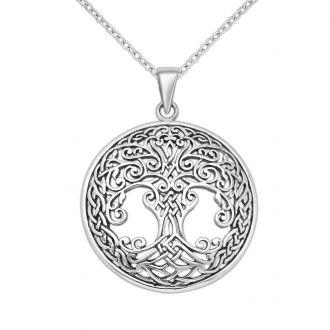 Srebrny wisiorek drzewo życia - zdjęcie główne