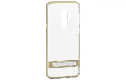 Mercury Dream Bumper - Etui Samsung Galaxy S9+ z metalową podstawką (złoty) - zdjęcie główne
