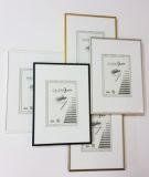 Rama Aluminiowa Alu G 60x80 + Passe Partout Białe pod 50x70