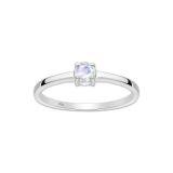 Srebrny pierścionek z Kamieniem Księżycowym - Europa 13; US 6