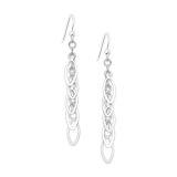 Długie Srebrne Kolczyki