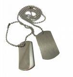 Komplet Nieśmiertelniki Stal Mat+Połysk GRAWER Zdjęcia