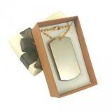 Nieśmiertelnik Zawieszka Stal+Łańcuszek 50cm+GRAWER Zdjęcie Tekst