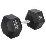 Hantla stalowa gumowana Hex Pro 55 kg - HMS