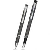 Zestaw Cosmo Długopis+Pióro - Czarny