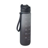 Sportowa butelka RPET 1L - ACTIVATE - Czarny