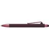 Długopis, touch pen Sai - brązowy