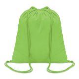 Worek bawełniany COLORED - limonka