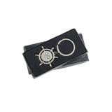 Brelok metalowy Steering Wheel - Srebrny