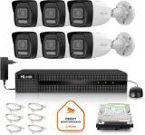 Zestaw monitoringu Hilook by Hikvision 6 kamer IP IPCAM-B6-30DL 6MP PoE