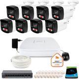 Zestaw monitoringu IP DAHUA 8 kamer tubowych 4Mpx