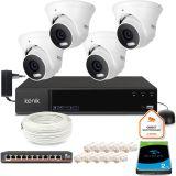 Zestaw monitoringu IP domu 4MPX Kenik
