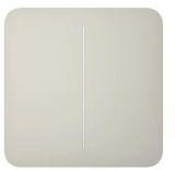 AJAX Button (oyster) SoloButton (2-gang)