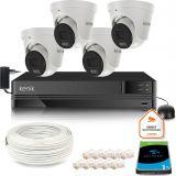 Zestaw monitoringu IP 4MPX domu Kenik