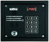 Laskomex CP-2503TP czarna Panel audio z czytnikiem kluczy