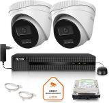 Zestaw monitoringu Hilook by Hikvision 2 kamer IP IPCAM-T6-30DL 6MP PoE