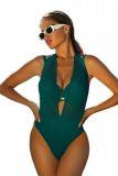 Self Fashion23 1093V 7 zielony strój kąpielowy