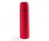 Termos klasyczny TERMIO z gumową powłoką 500 ml (czerwony)