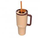 Kubek termiczny RIO Tumbler Kambukka 950 ml (Almond Dream) kawowy