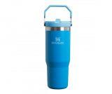 Kubek termiczny Stanley The IceFlow™ Flip Straw Tumbler 890 ml (jasno-niebieski) AZURE