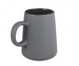 Kubek ceramiczny SPACE 400 ml matowy (szary)