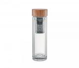 Termos szklany z zaparzaczem 420 ml AMBEO GLASS (przezroczysty)