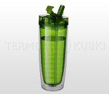 Bidon termiczny 560 ml CLAREC (zielony)