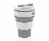 Kubek podróżny składany z silikonu SI-CUP 350 ml (szary)