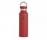 Butelka termiczna Hydro Flask 621 ml Standard Mouth Flex Cap Skyline (bordowy-brick) vsco