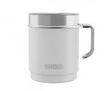 Kubek termiczny z uchem Travel Mug Snow White 300 ml (biały)