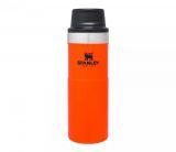Kubek termiczny Stanley 470 ml TRIGGER ACTION TRAVEL MUG (pomarańczowy) BLAZE ORANGE