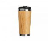 Kubek termiczny z bambusa i stali 450 ml AMBEO CUP2 (bambusowy)