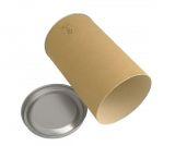 Opakowanie prezentowe tuba Subway 16,5 x 10 cm - mała (brązowy)