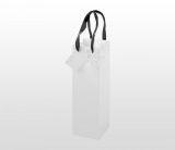 Torba prezentowa na kubek, bidon, butelkę 10x10x30 cm STARS (biały)