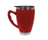 Ceramiczny kubek termiczny 350 ml CERIO (czerwony)