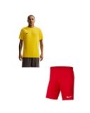 Komplet męski Nike Dri-Fit Park VIII żółta HV8173 719