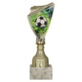 Trofeum plastikowe złote PIŁKA NOŻNA 9297/SOC1-A