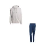 Bluza męska adidas Entrada 26 Full Zip Hoody szara KF5947