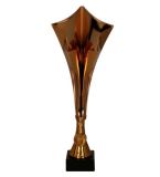 Puchar plastikowy brązowy H-36,5cm 8370/B