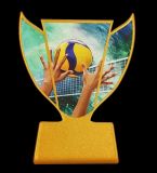 Trofeum metalowe - Siatkówka