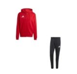 Bluza męska adidas Entrada 26 FZ Hoody czerwona KF5944