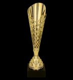 Puchar metalowy złoty - FIBI H-41cm 4173B