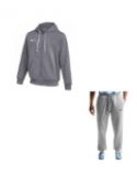 Komplet męski Nike Park 26 Fleece Full-Zip Hoodie szara IB1228 071