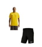 Komplet męski Nike Dri-Fit Park VIII żółta HV8173 719