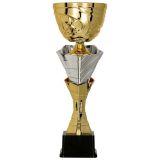 Puchar 3149 metalowy złoto-srebrny